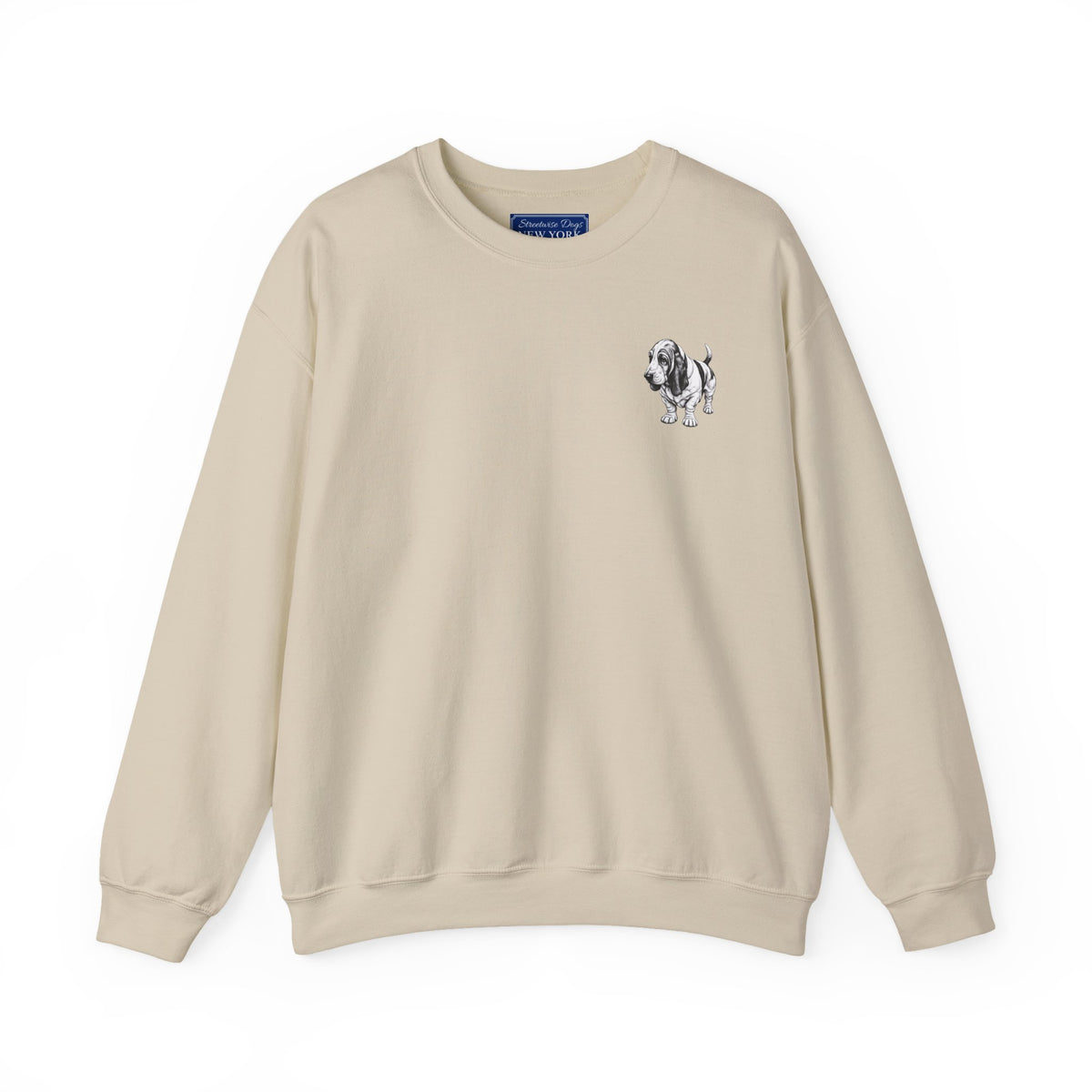 Basset Hound, Unisex Extra Comfortable Crewneck Sweatshirt