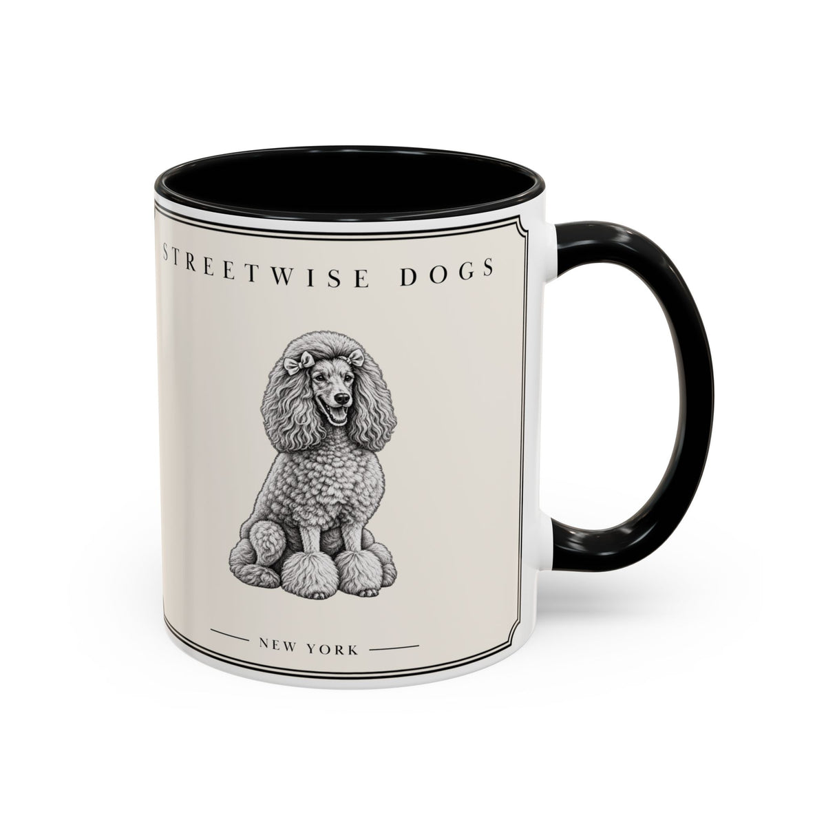 Poodle: Classic Accent Mug