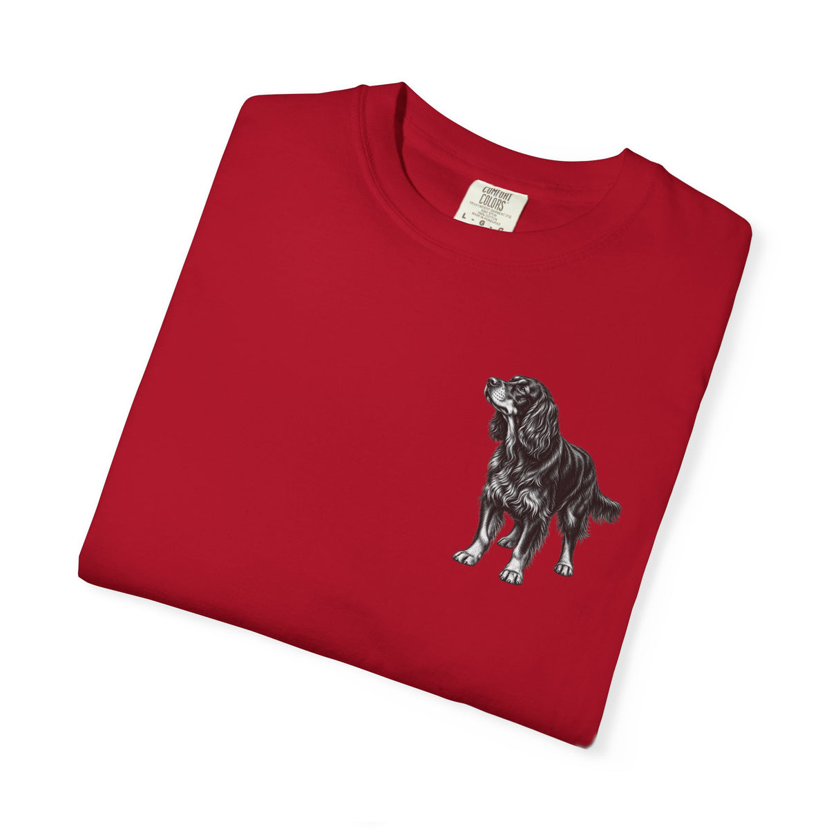 Gordon Setter, Illustrated Unisex T-Shirt | Exceptional Comfort