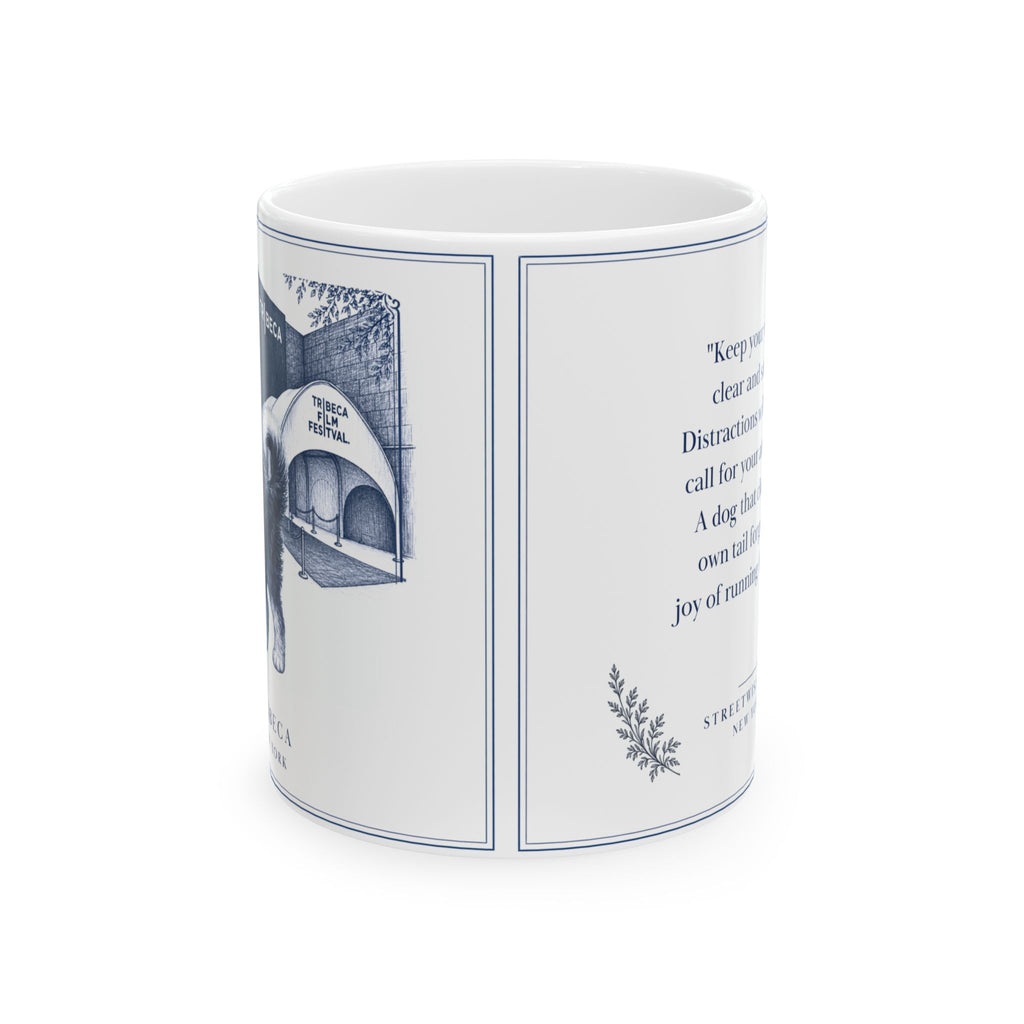 Tribeca New York, Portuguese Waterdog: Whimsical Wisdom Mug
