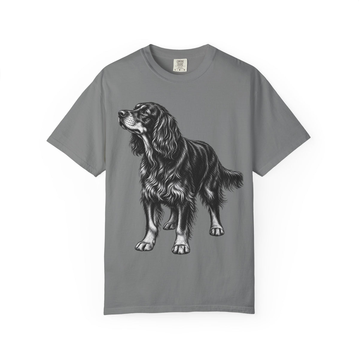 Gordon Setter, Illustrated Unisex T-Shirt | Exceptional Comfort