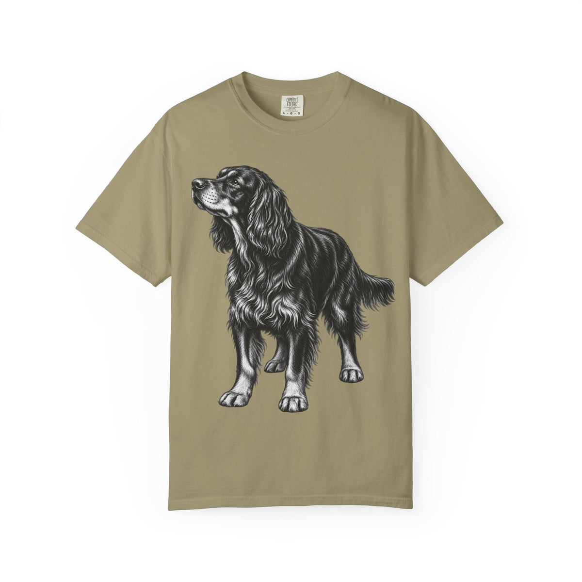 Gordon Setter, Illustrated Unisex T-Shirt | Exceptional Comfort