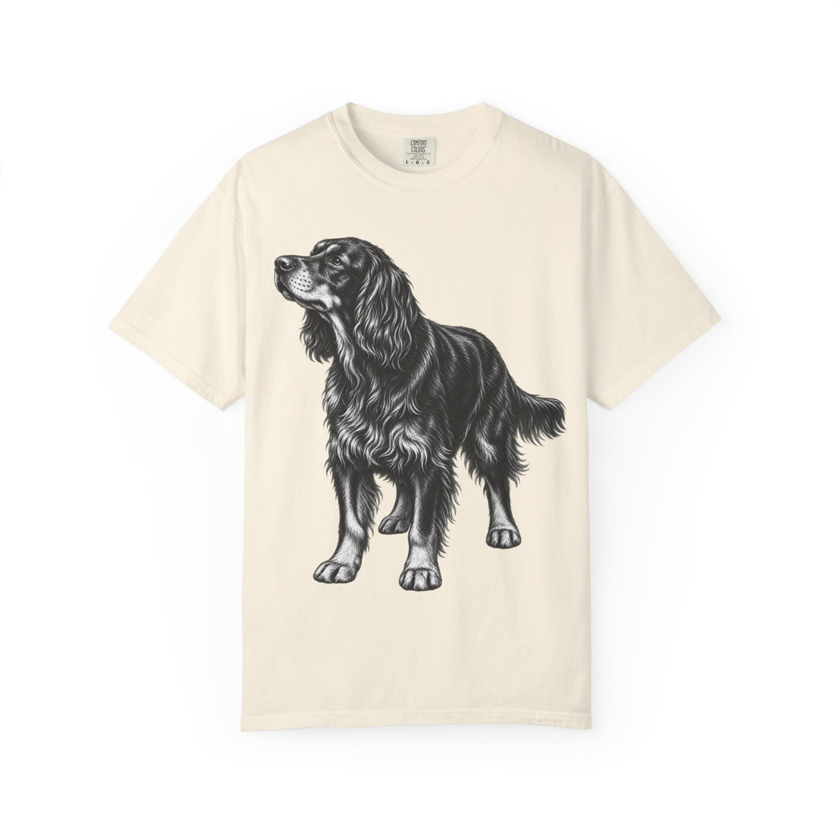 Gordon Setter, Illustrated Unisex T-Shirt | Exceptional Comfort