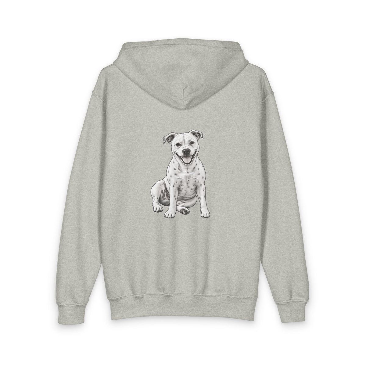American Staffordshire Terrier, Youth Heavy Blend Zipped Unisex Hoodie