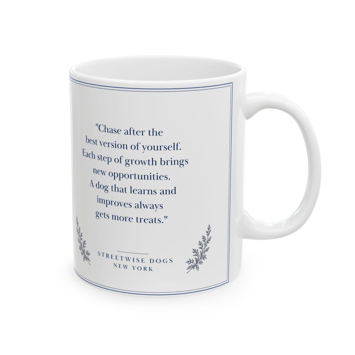 Central Park New York, Old English Sheepdog: Whimsical Wisdom Mug