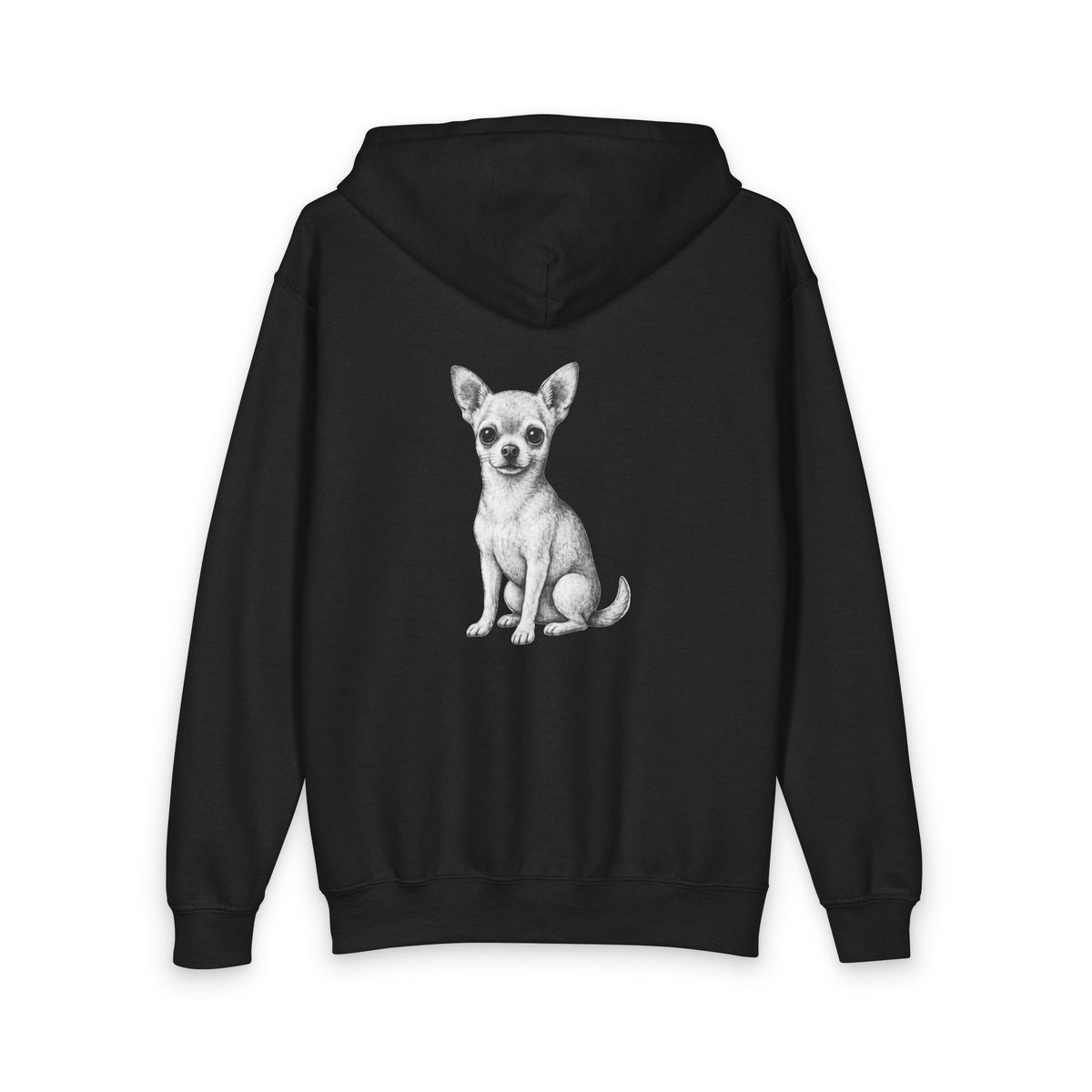 Chihuahua, Youth Heavy Blend Zipped Unisex Hoodie