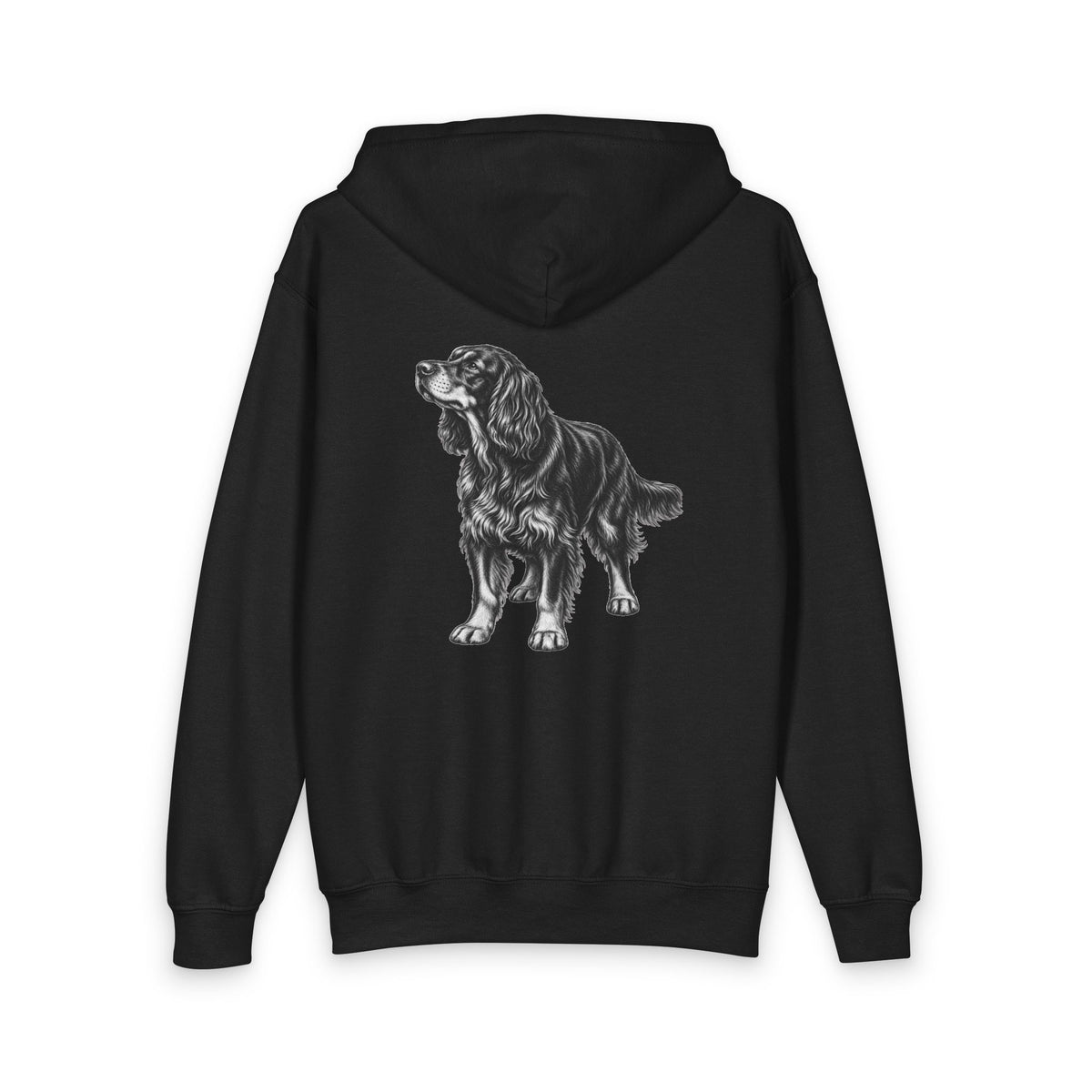 Gordon Setter, Youth Heavy Blend Zipped Unisex Hoodie