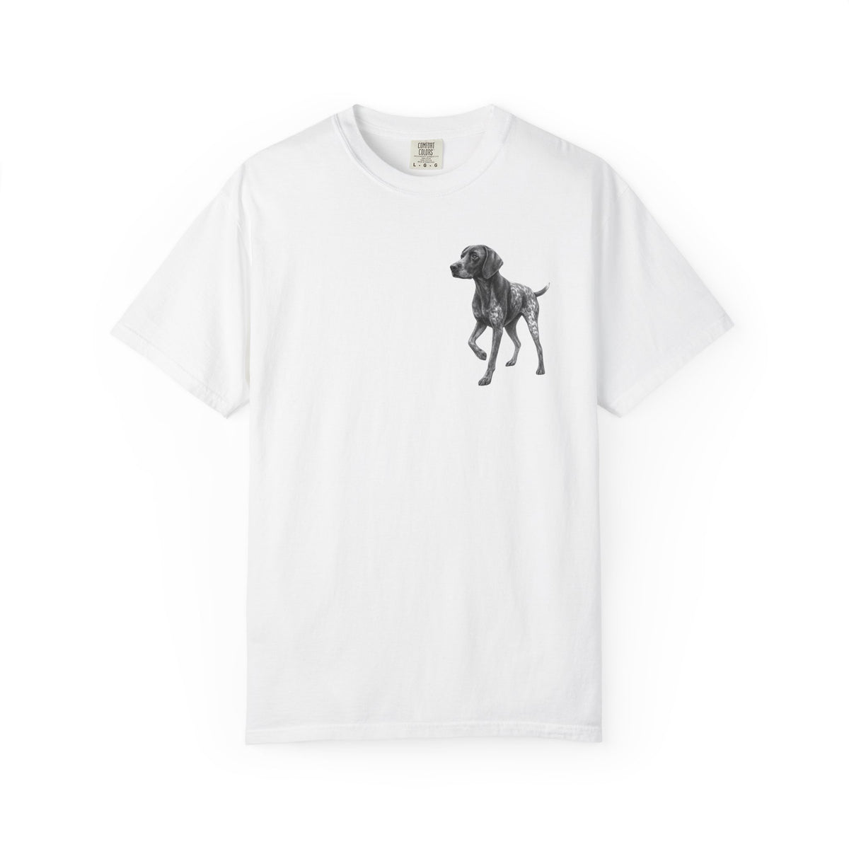 German Pointer, Illustrated Unisex T-Shirt | Exceptional Comfort