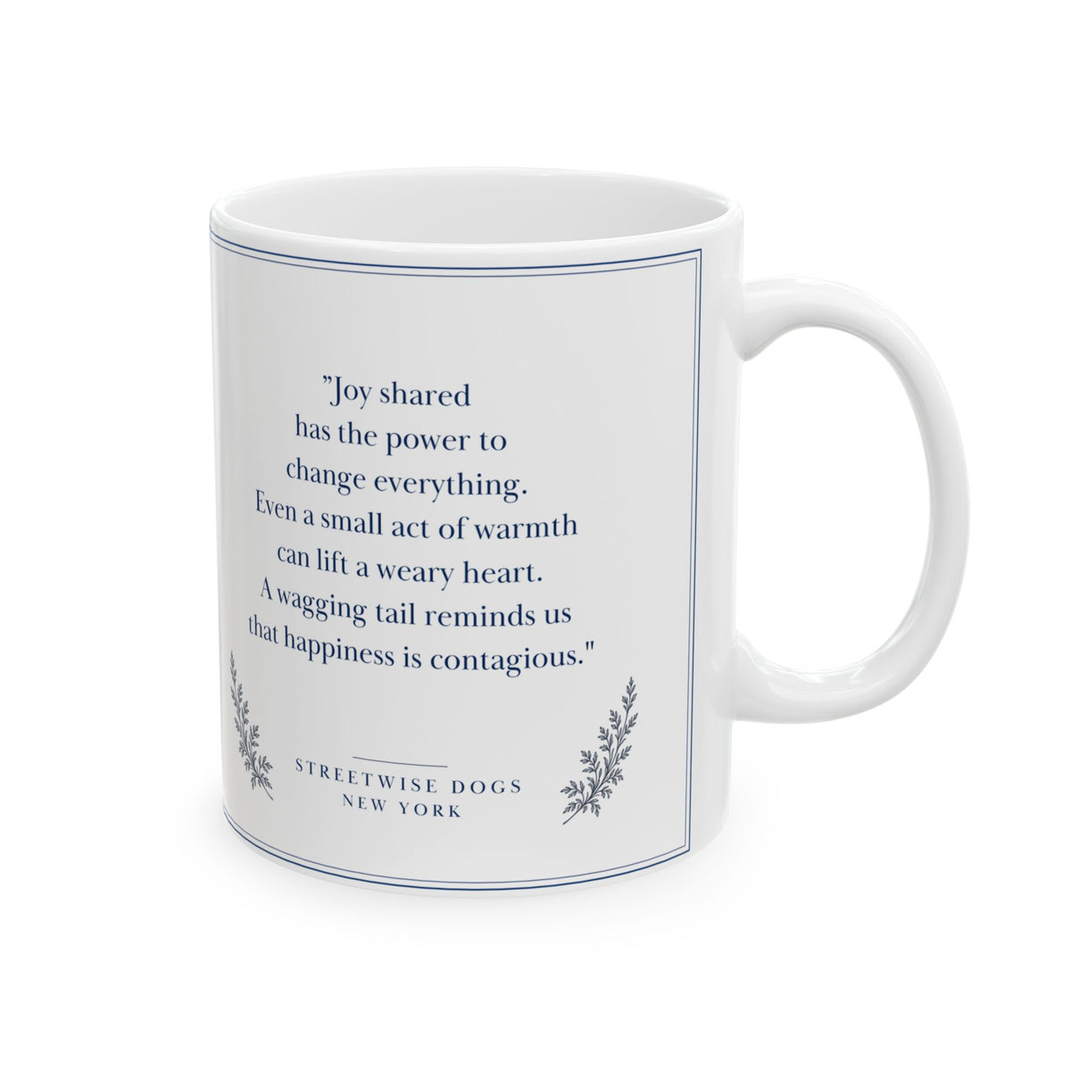 Brooklyn Heights, Jack Russell: Whimsical Wisdom Mug