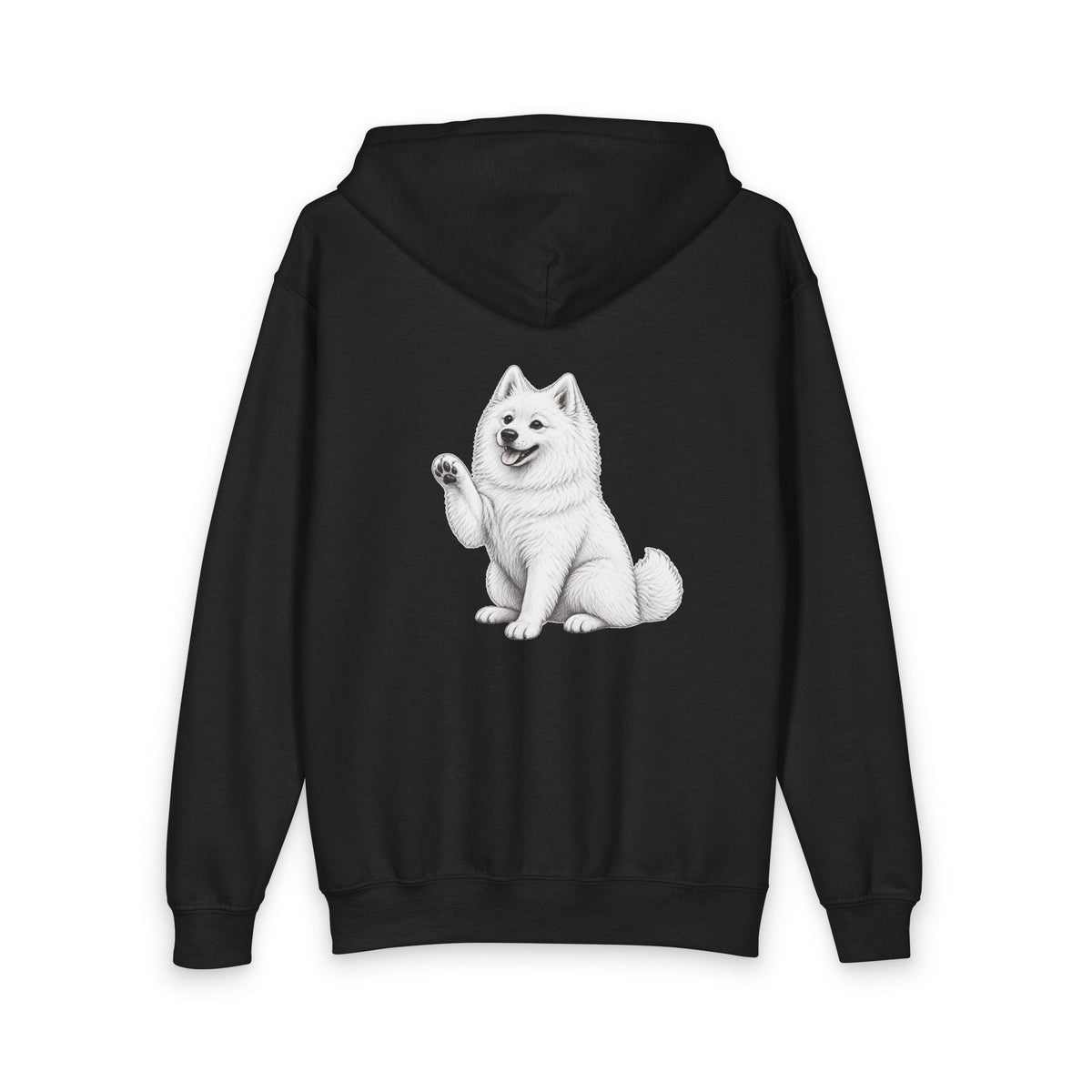 American Eskimo Dog, Youth Heavy Blend Zipped Unisex Hoodie