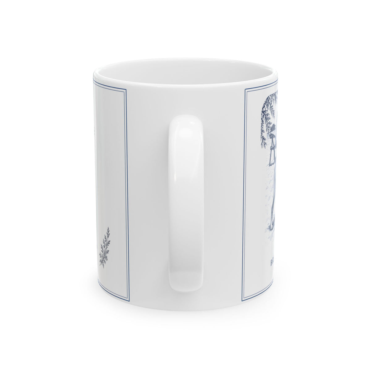 Brighton Beach New York, Boxer Dog: Whimsical Wisdom Mug