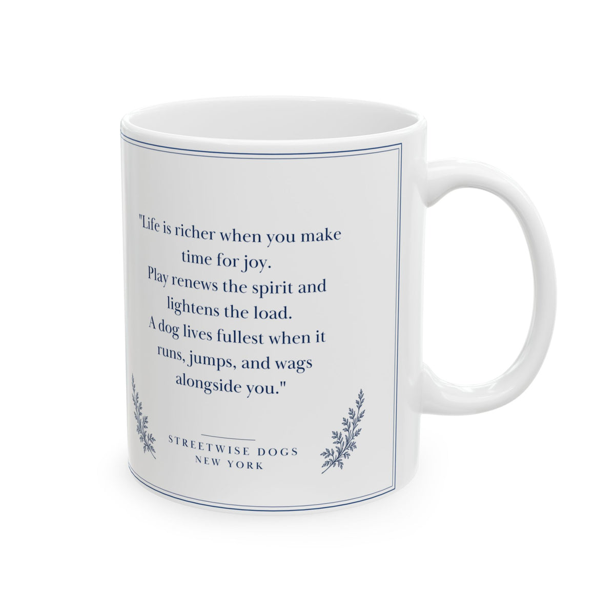 Columbus Circle New York, Poochon: Whimsical Wisdom Mug