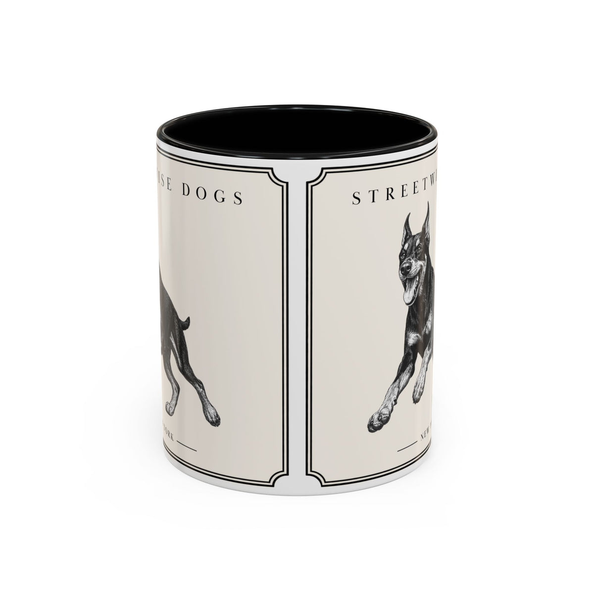 Doberman: Classic Accent Mug