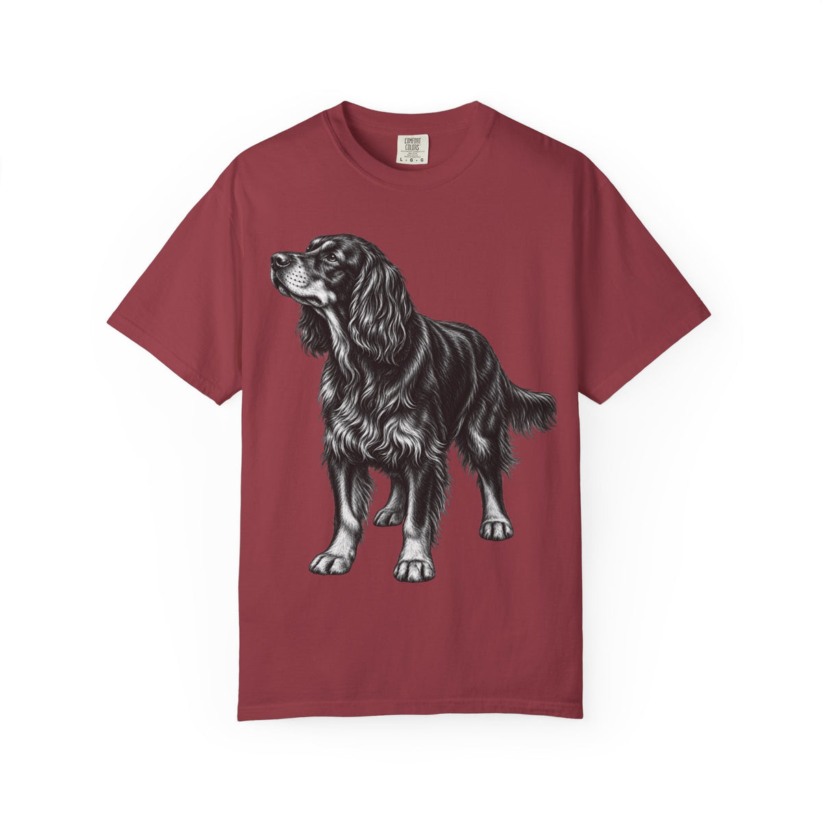 Gordon Setter, Illustrated Unisex T-Shirt | Exceptional Comfort