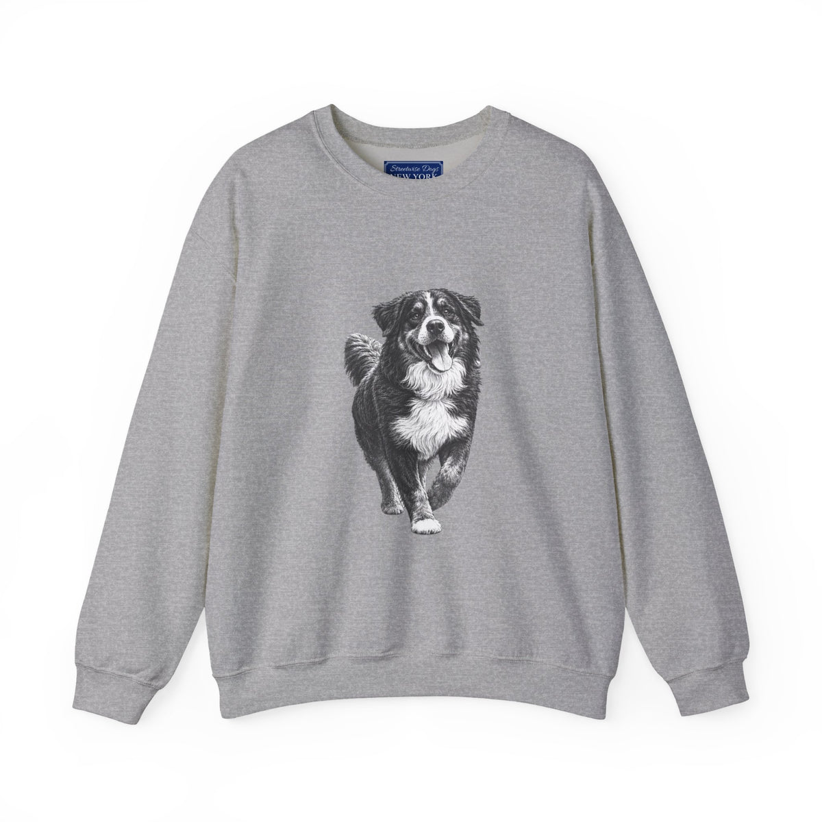 Bernese Mountain Dog, Unisex Extra Comfortable Crewneck Sweatshirt