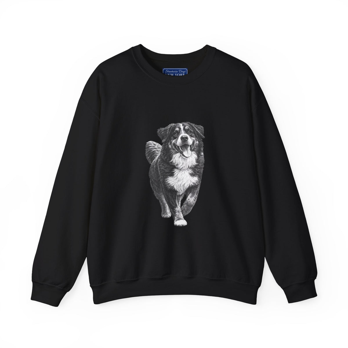 Bernese Mountain Dog, Unisex Extra Comfortable Crewneck Sweatshirt