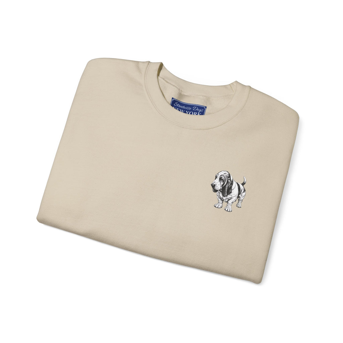 Basset Hound, Unisex Extra Comfortable Crewneck Sweatshirt