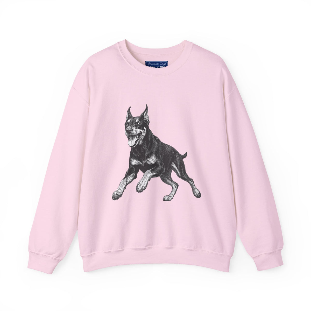 Doberman, Unisex Extra Comfortable Crewneck Sweatshirt