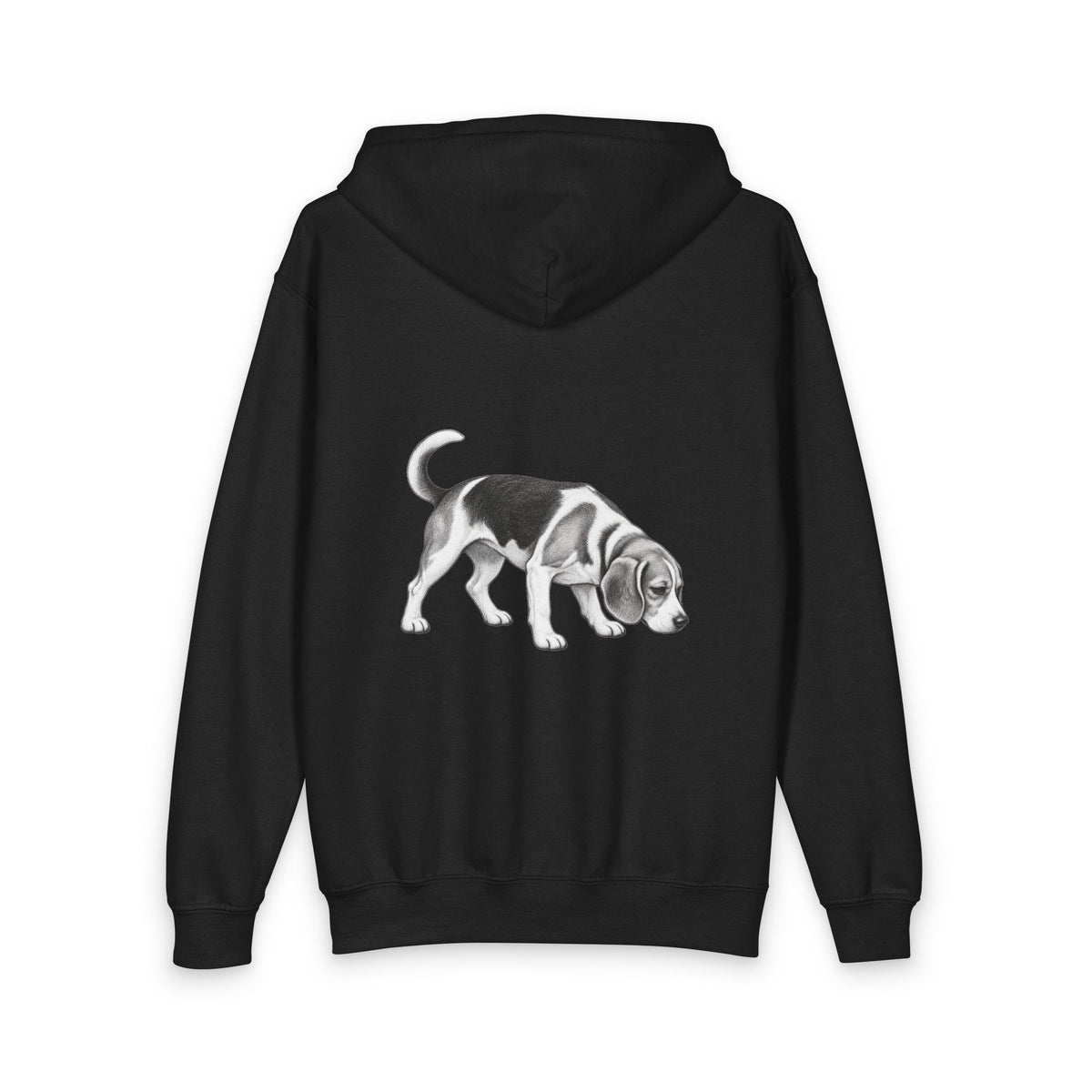 Beagle, Youth Heavy Blend Zipped Unisex Hoodie