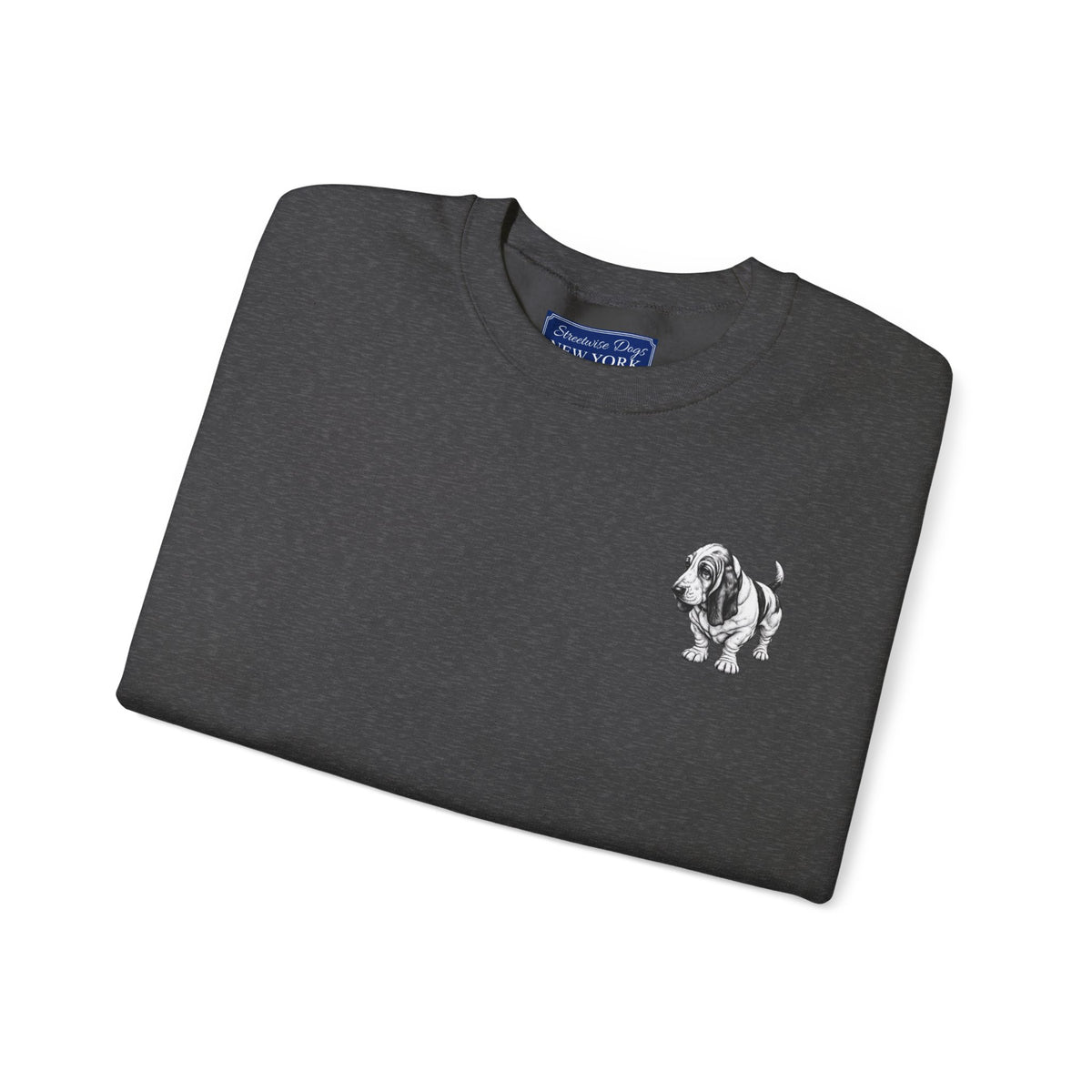 Basset Hound, Unisex Extra Comfortable Crewneck Sweatshirt