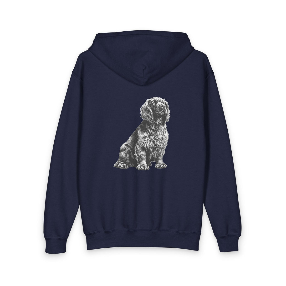 Sussex Spaniel, Youth Heavy Blend Zipped Unisex Hoodie