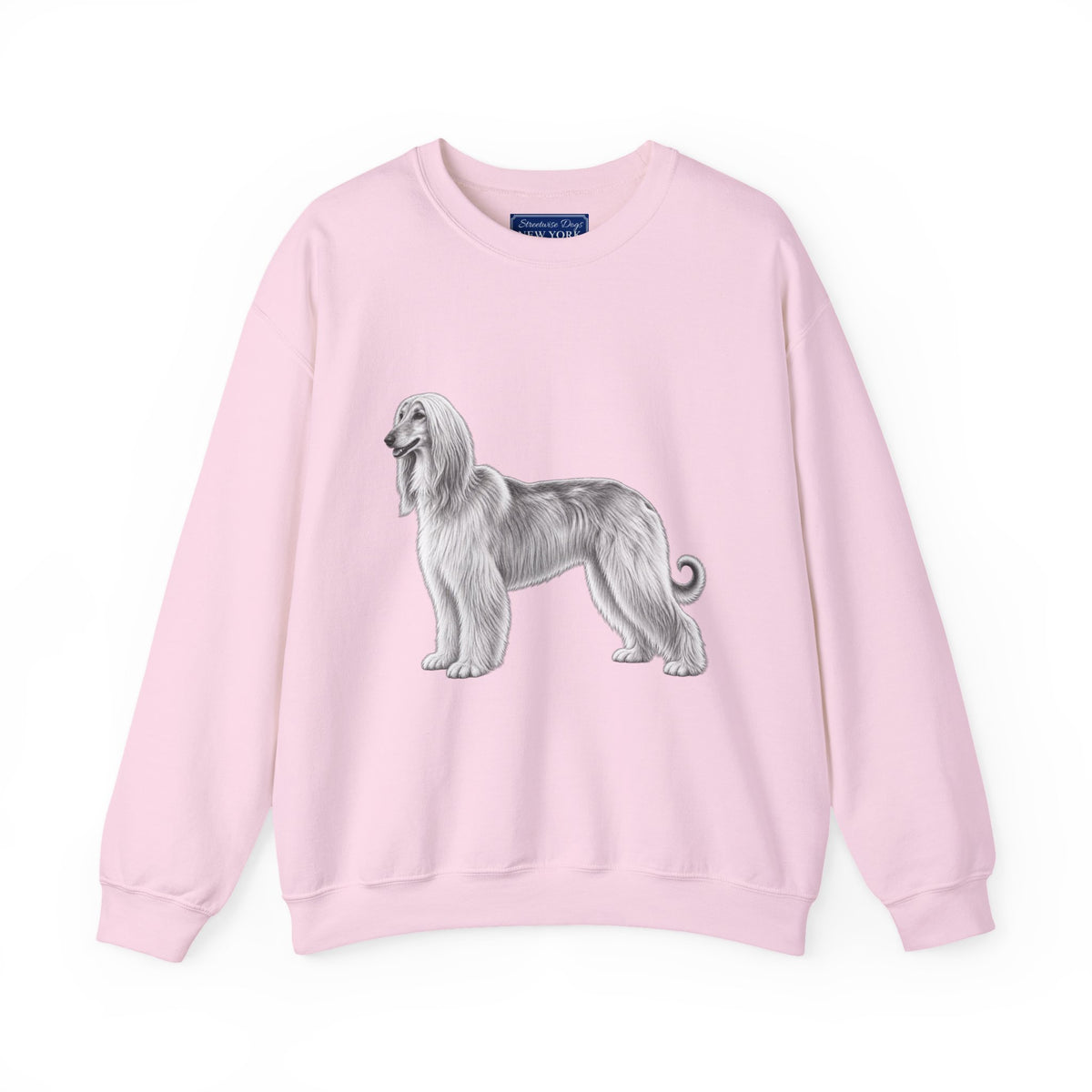 Afghan Hound, Unisex Extra Comfortable Crewneck Sweatshirt