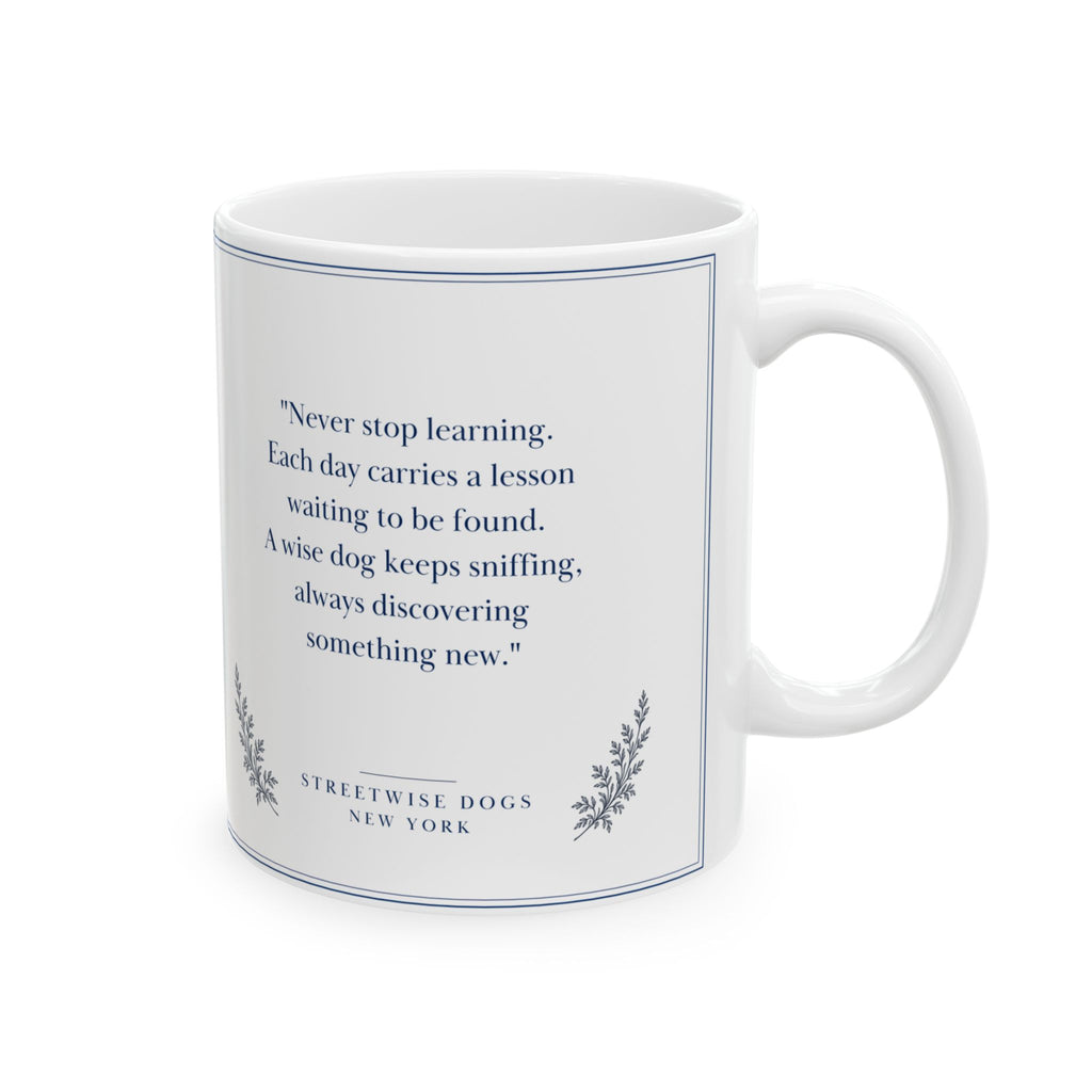 Coney Island, Skye Terrier: Whimsical Wisdom Mug