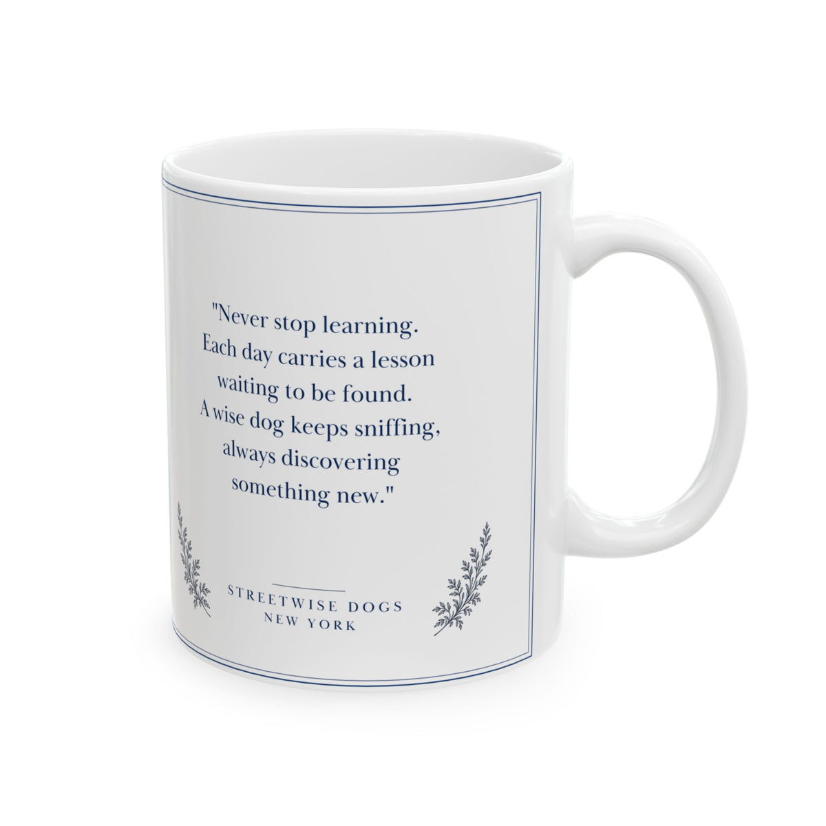 Coney Island, Skye Terrier: Whimsical Wisdom Mug