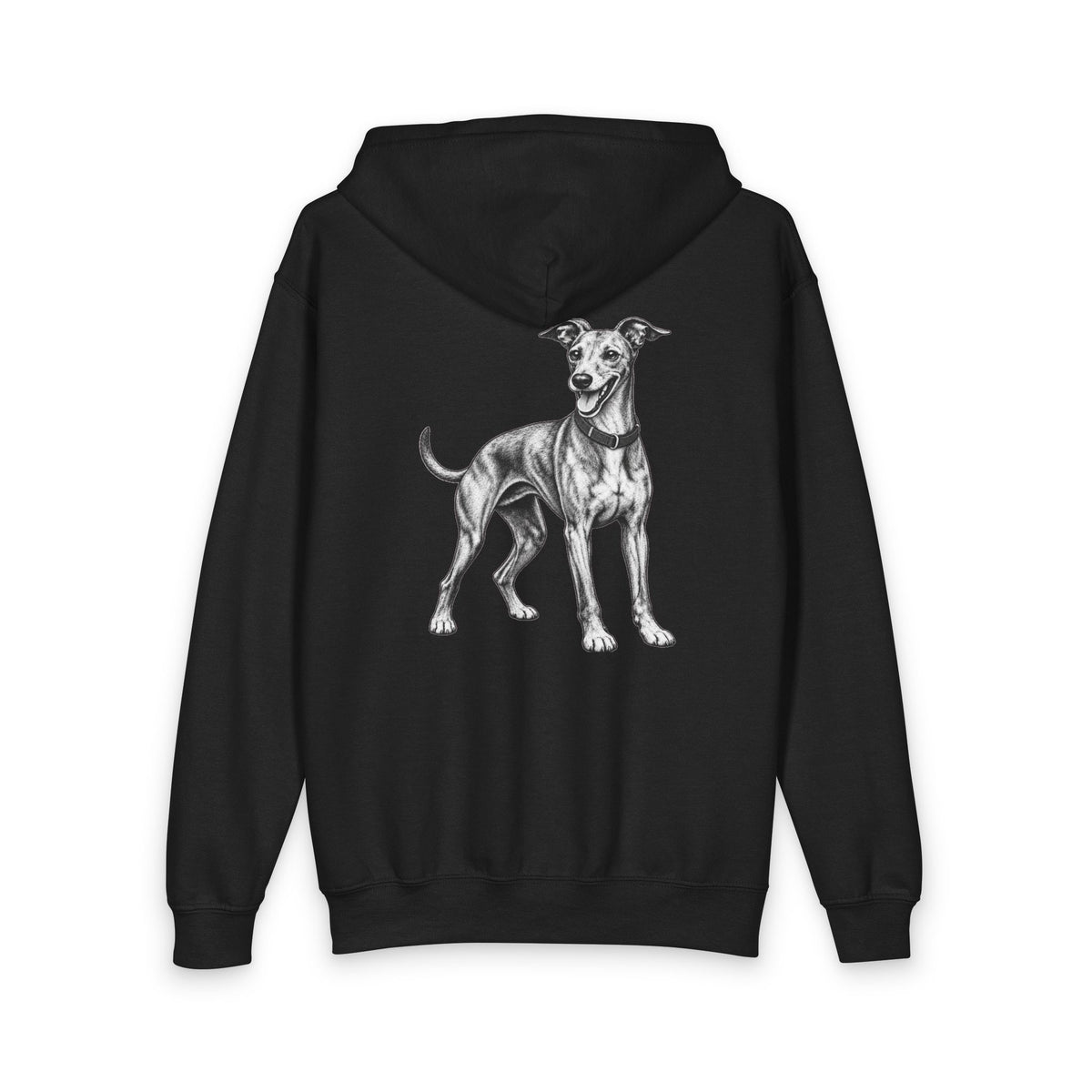 Greyhound, Youth Heavy Blend Zipped Unisex Hoodie