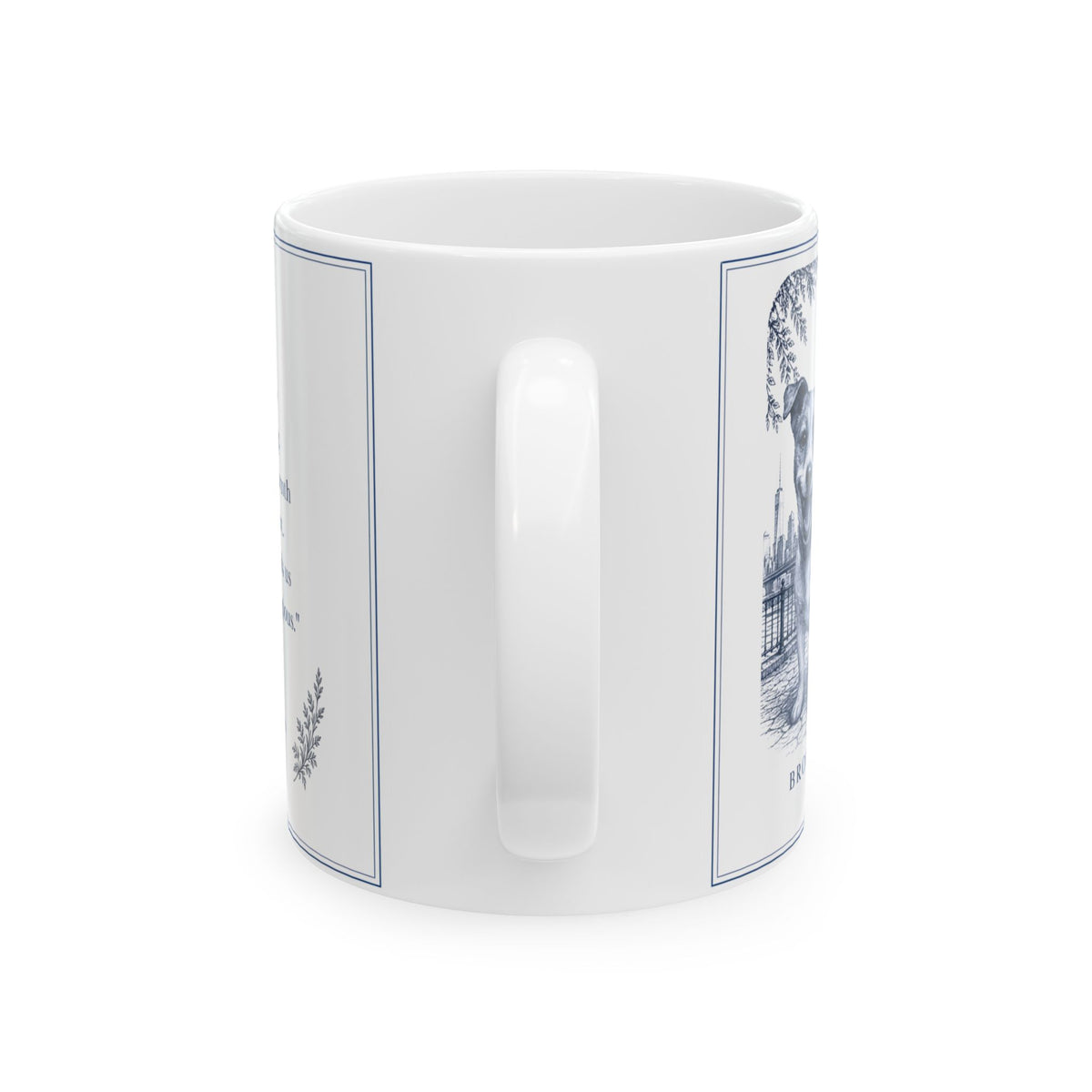 Brooklyn Heights, Jack Russell: Whimsical Wisdom Mug