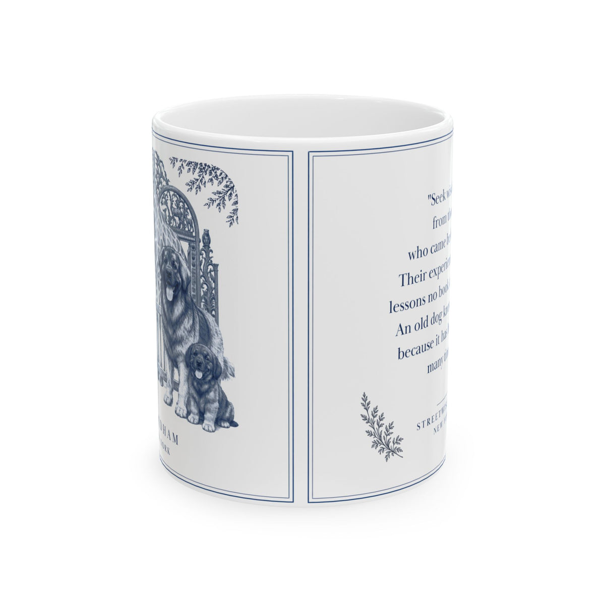 Fordham New York, Leonberger: Whimsical Wisdom Mug