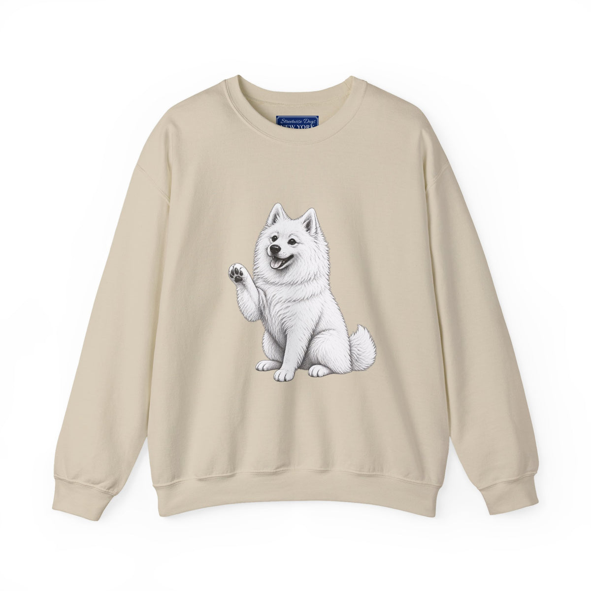 American Eskimo Dog, Unisex Extra Comfortable Crewneck Sweatshirt