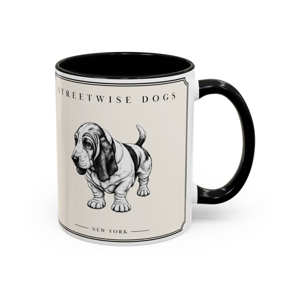 Basset Hound: Classic Accent Mug