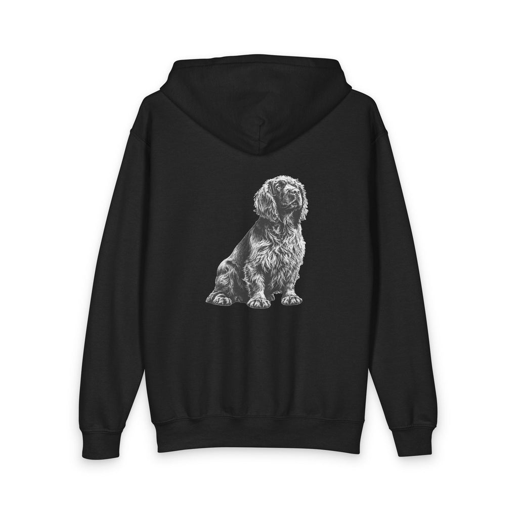 Sussex Spaniel, Youth Heavy Blend Zipped Unisex Hoodie