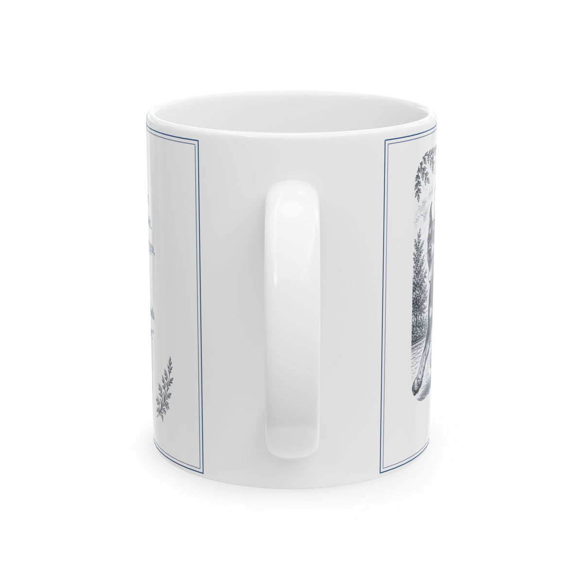 11th Avenue New York, Doberman: Whimsical Wisdom Mug