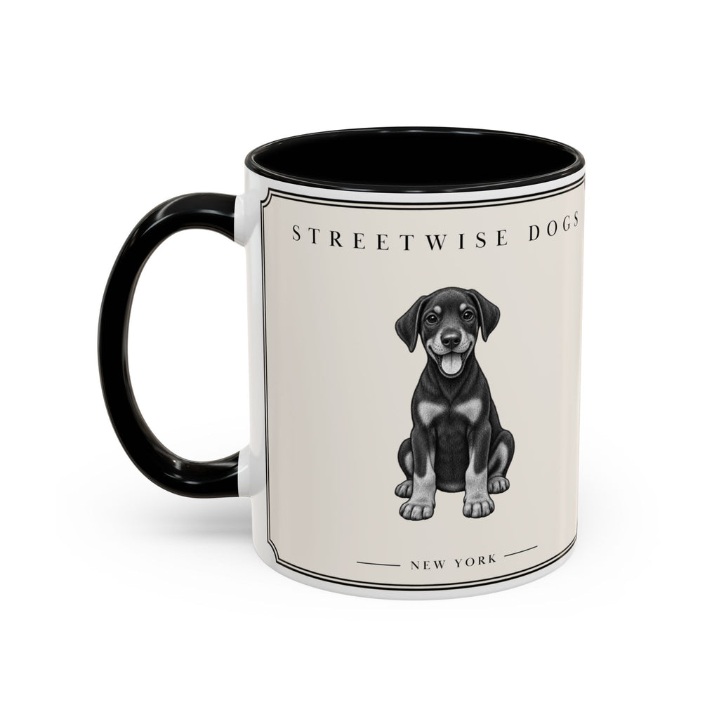 Doberman Puppy: Classic Accent Mug