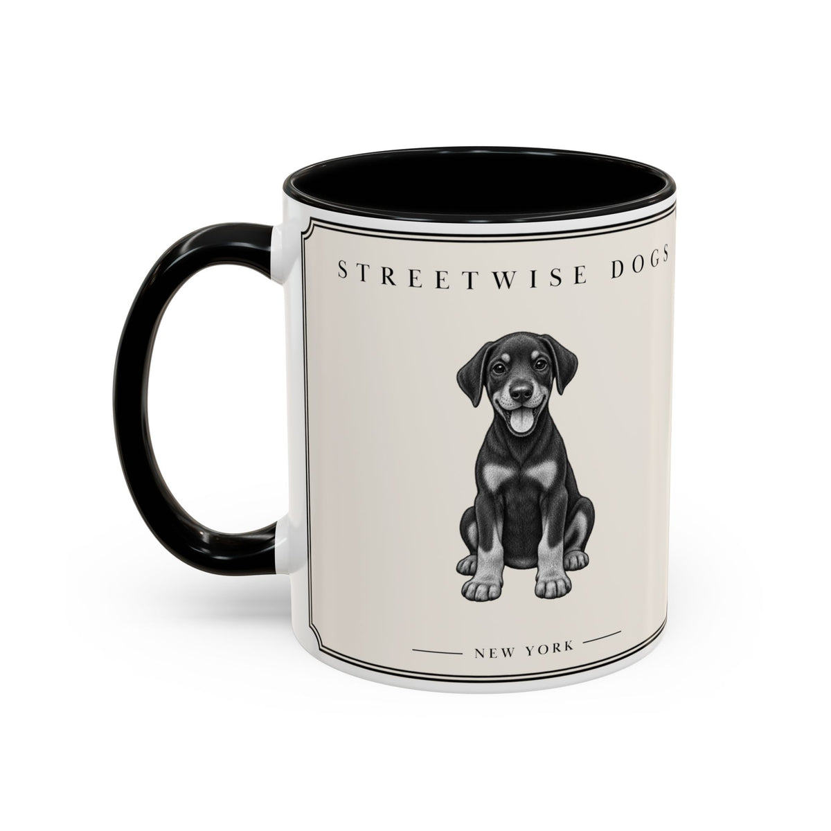 Doberman Puppy: Classic Accent Mug