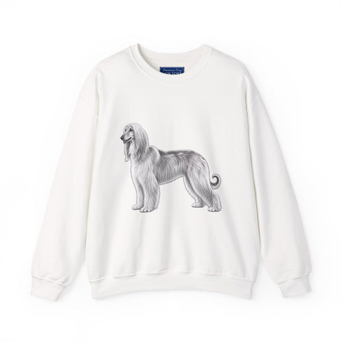 Afghan Hound, Unisex Extra Comfortable Crewneck Sweatshirt