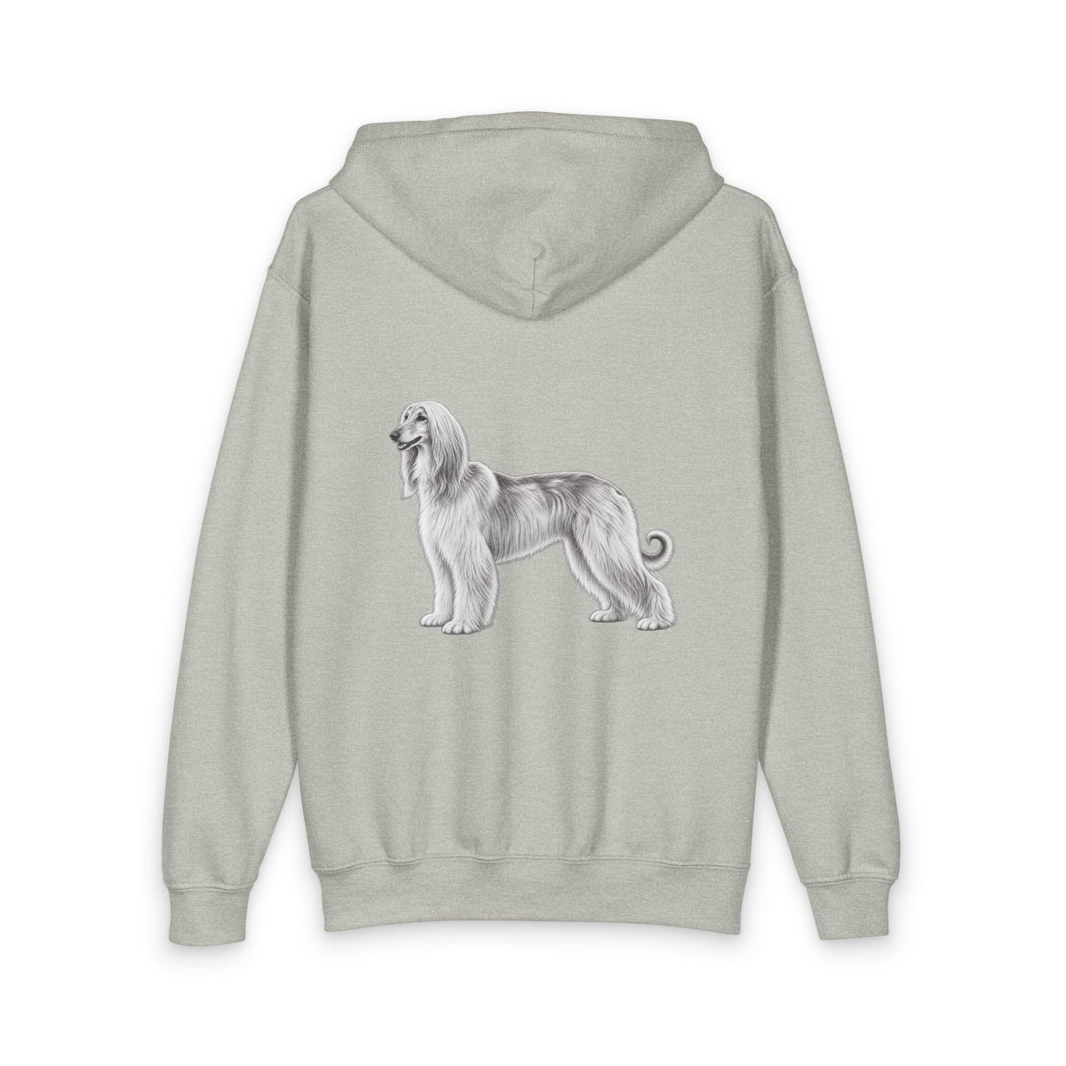 Afghan, Youth Heavy Blend Zipped Unisex Hoodie