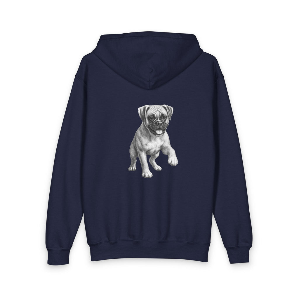 Boxer, Youth Heavy Blend Zipped Unisex Hoodie