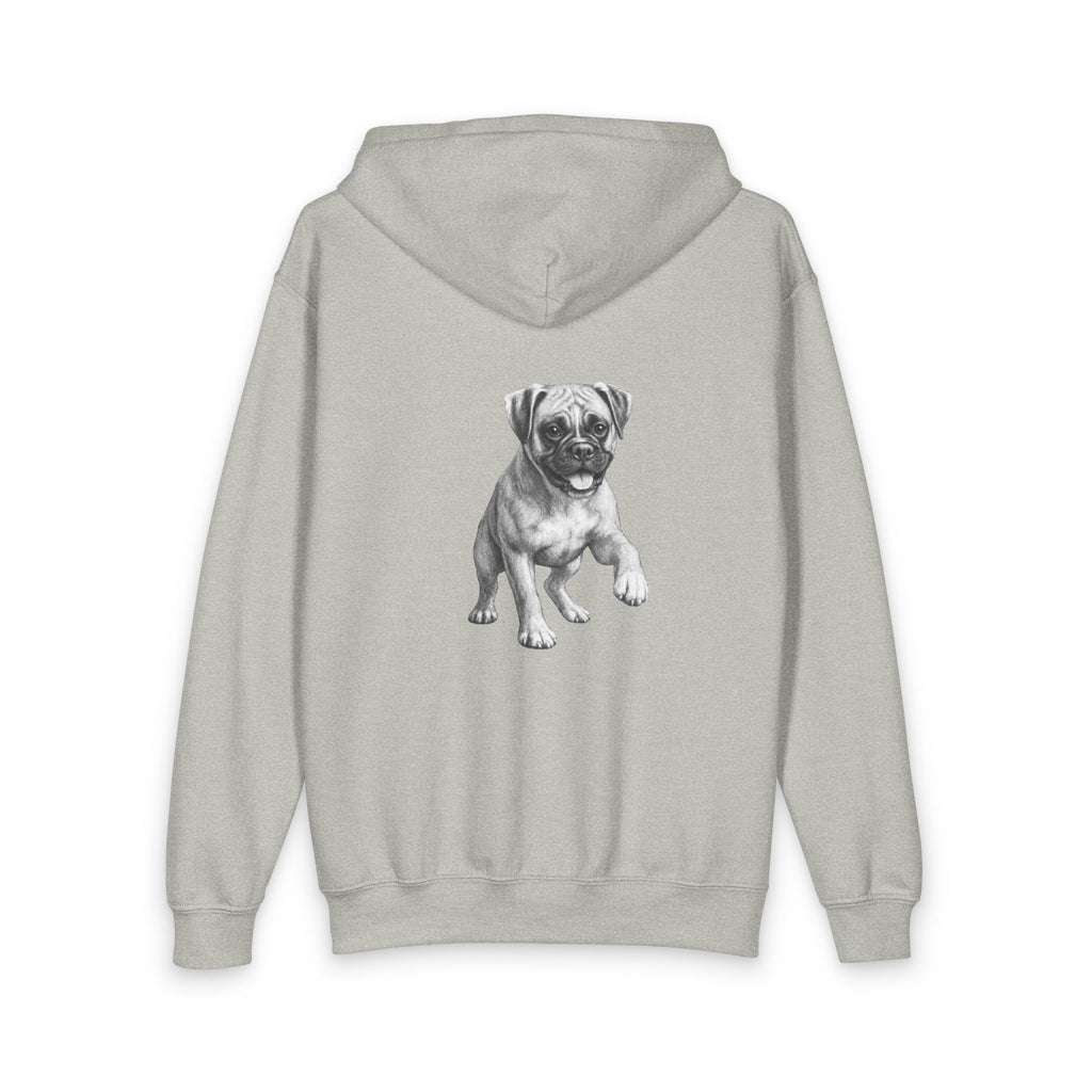 Boxer, Youth Heavy Blend Zipped Unisex Hoodie