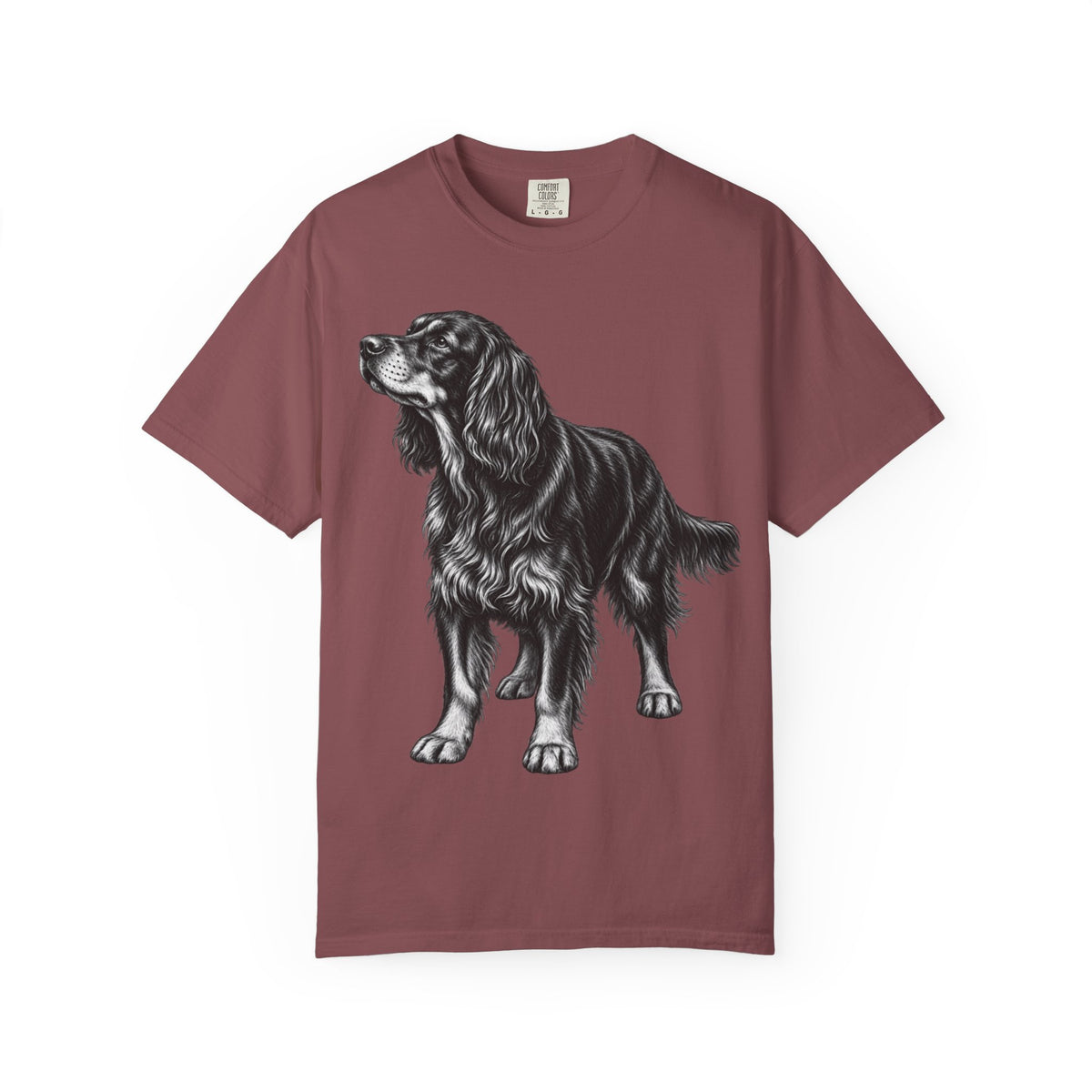 Gordon Setter, Illustrated Unisex T-Shirt | Exceptional Comfort