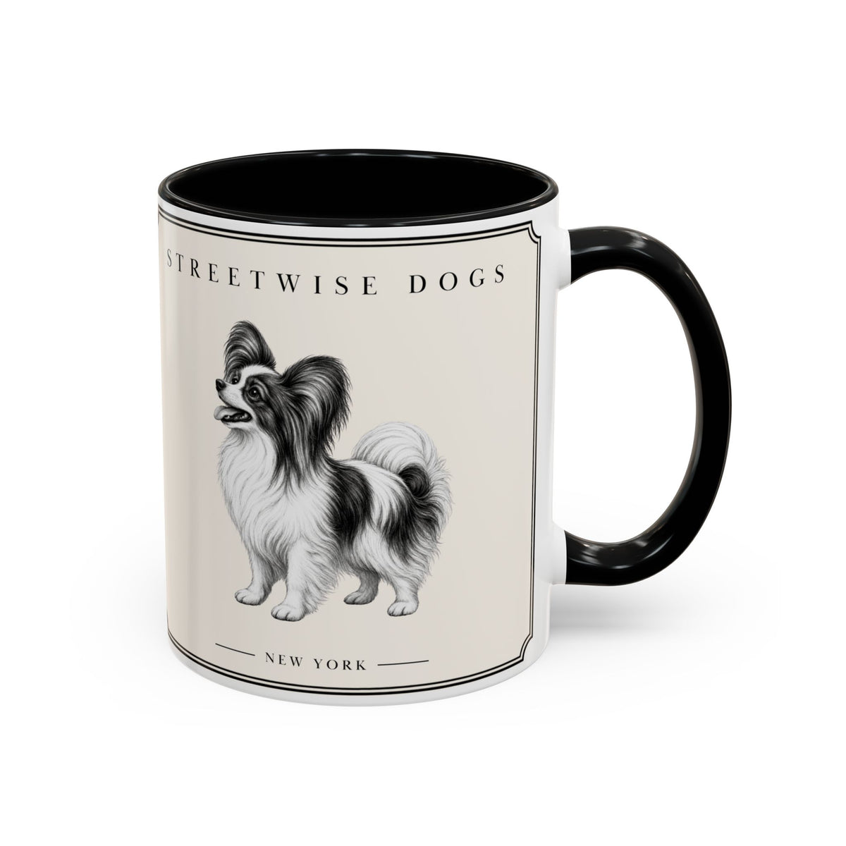 Papillon: Classic Accent Mug