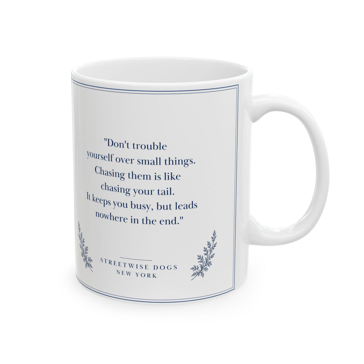 Amsterdam Avenue New York, Labradoodle: Whimsical Wisdom Mug