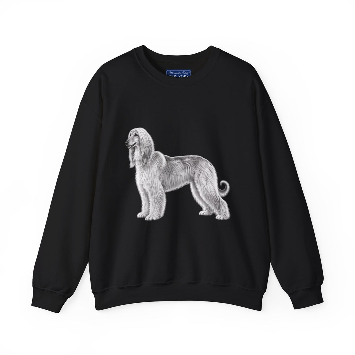 Afghan Hound, Unisex Extra Comfortable Crewneck Sweatshirt