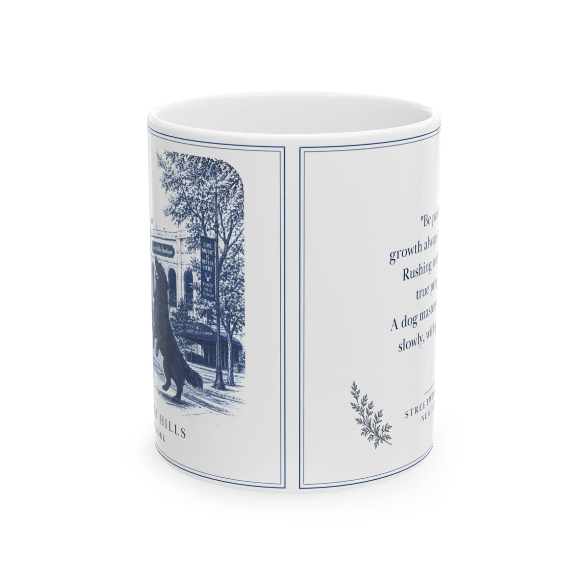 Forest Hills New York, Newfoundland: Whimsical Wisdom Mug