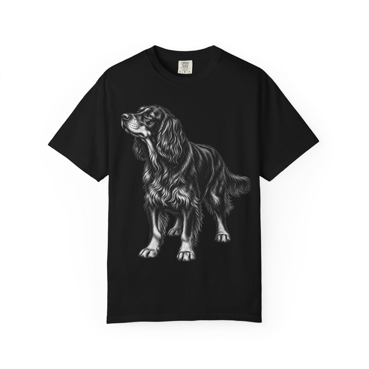 Gordon Setter, Illustrated Unisex T-Shirt | Exceptional Comfort
