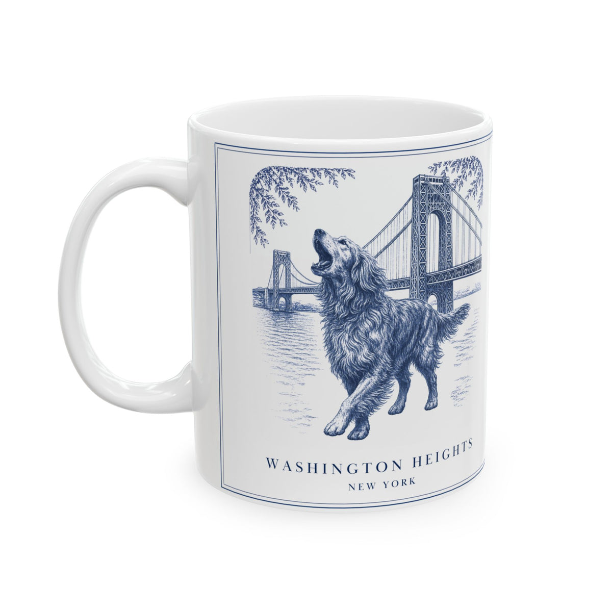 Washington Heights New York, Irish Setter: Whimsical Wisdom Mug
