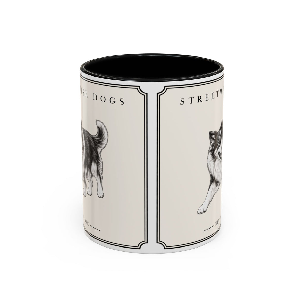 Border Collie: Classic Accent Mug