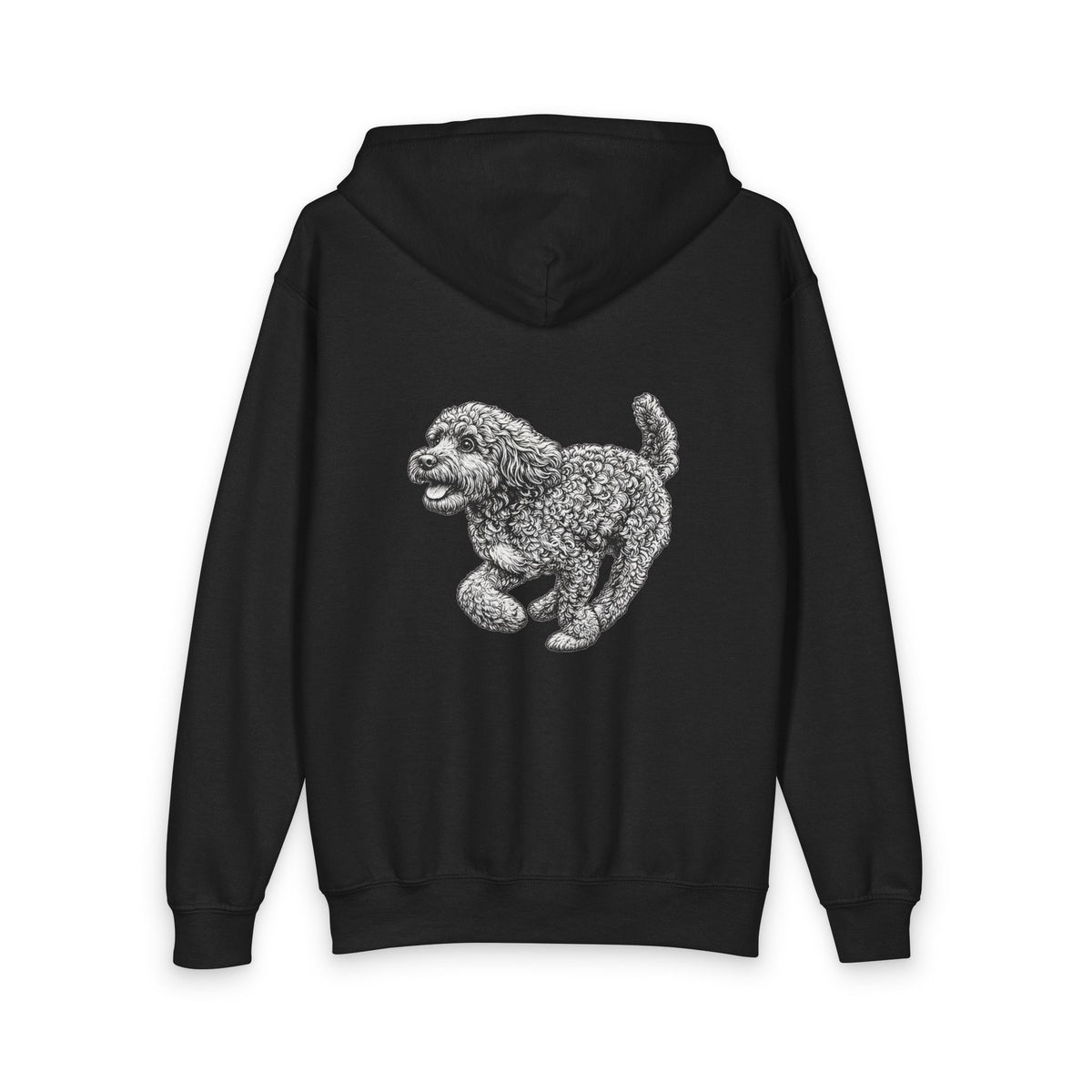 Cockapoo, Youth Heavy Blend Zipped Unisex Hoodie